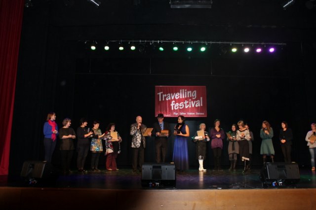 Mūsu skolas 5. klašu  popgrupa „Lai skan!” festivālā „Travelling festival” 2014 Tallinā